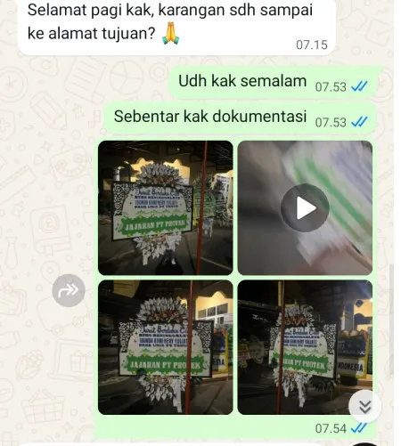 Pengiriman Papan Bunga Selamat Gadingrejo