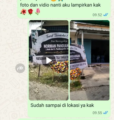 Pengiriman Karangan Bunga Gadingrejo